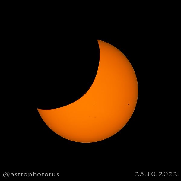 Solar Eclipse - астрофотография