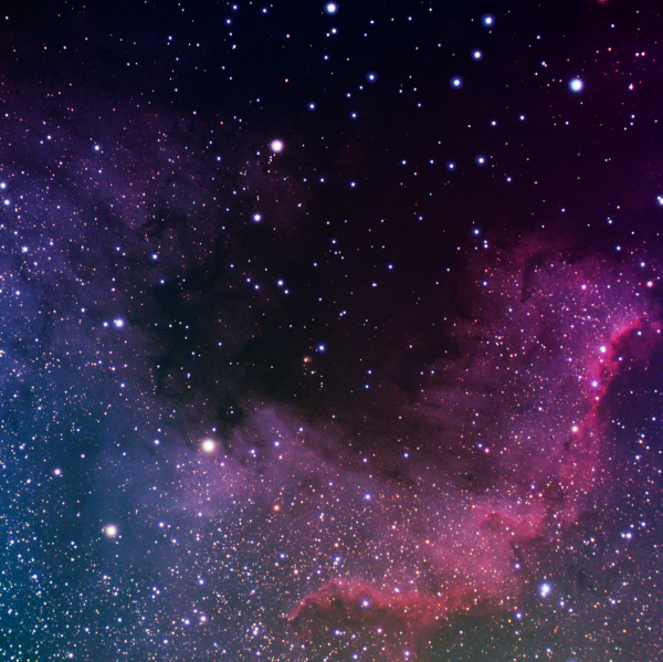 Туманность Северная Америка NGC7000 - астрофотография
