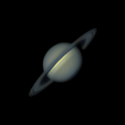 Saturn Rotate - Astrophotography