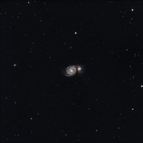 M 51 - Whirlpool Galaxy - Astrophotography