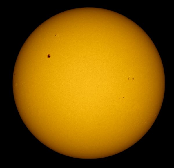 Солнце 6 Апреля в Цвете - астрофотография