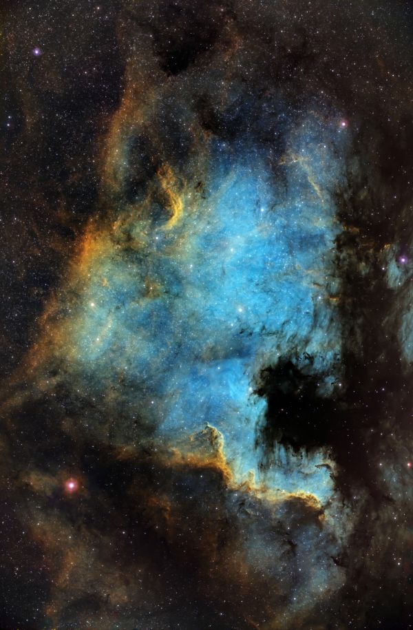 Северная Америка NGC7000 - астрофотография
