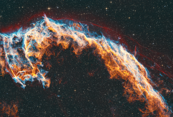 NGC 6992 - The Eastern Veil Nebula (The Eastern Veil Nebula) - Astrophotography