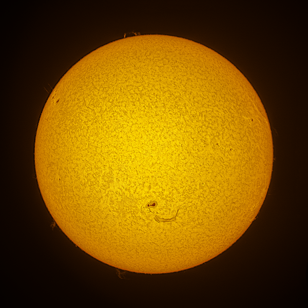 Солнце от 12.07.2023 - астрофотография