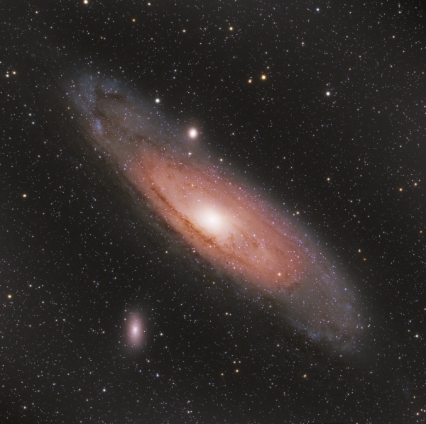 M31 Andromeda galaxy - астрофотография