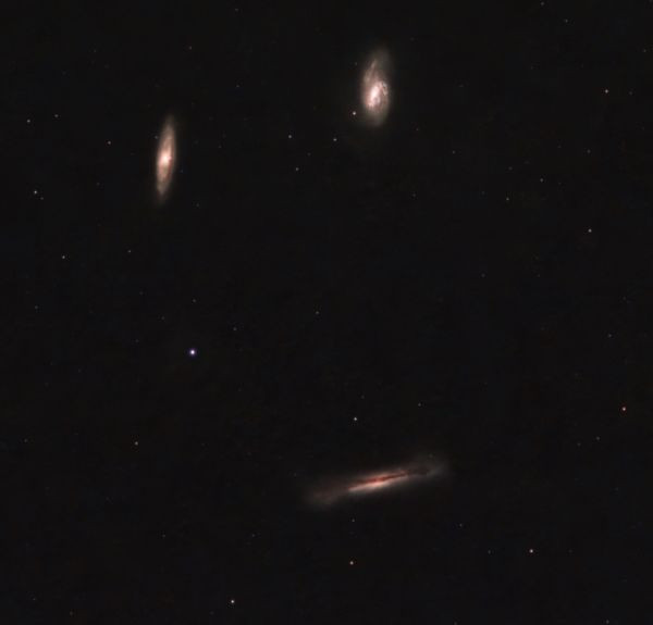 Leo Triplet - Astrophotography