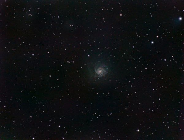 Галактика "Вертушка" М101 - астрофотография