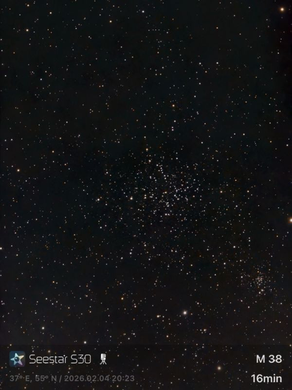 M 38 (NGC 1912) - Seestar S30 - Astrophotography
