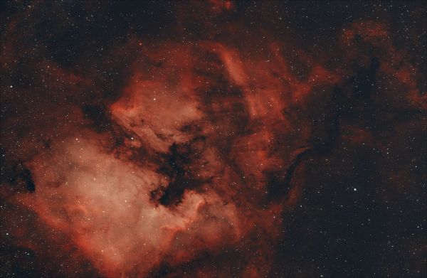 NGC7000 - астрофотография