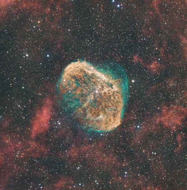 NGC 6888 - The Crescent Nebula - Astrophotography