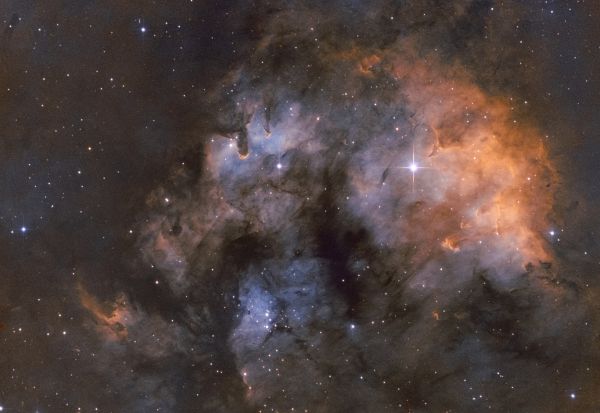  NGC 7822 - астрофотография