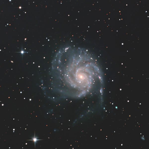 М101 (галактика Вертушка) - астрофотография