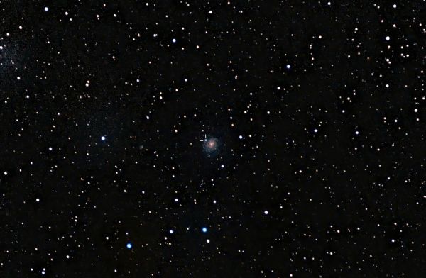 M101 и сверхновая sn2023ixf - астрофотография