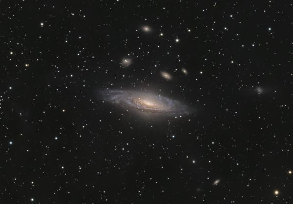 NGC 7331 Supernova SN2026aaiv (first on the left and slightly above the core) - Astrophotography