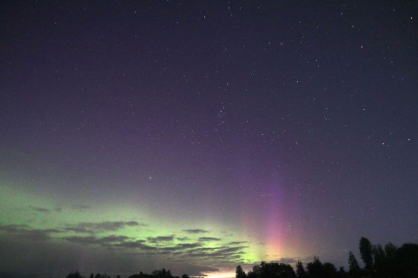 Northern Lights. Vologda. - Astrophotography