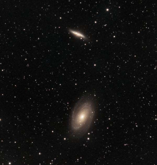 M81 and M82 - астрофотография