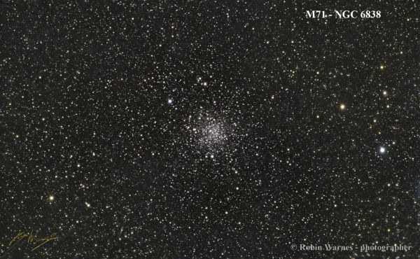 Messier 71 - NGC 6838 - Astrophotography