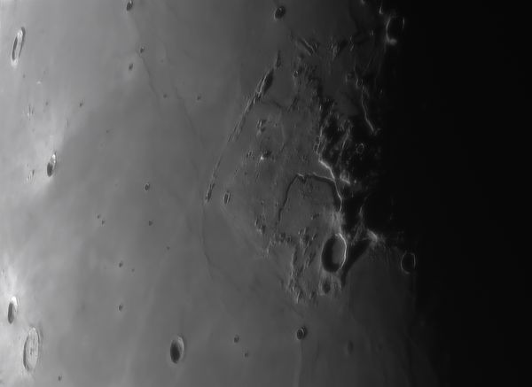 Луна 01.11.2021 Долина Шретера, Геродот - астрофотография