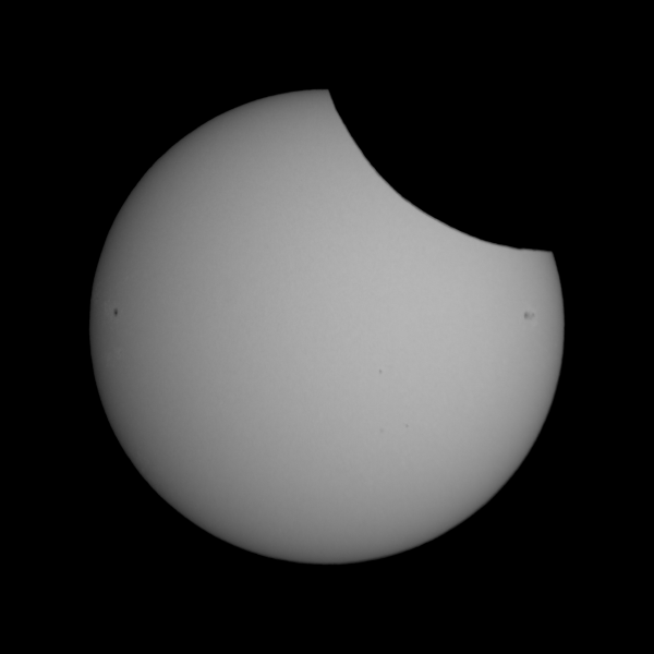 Solar eclipse - астрофотография