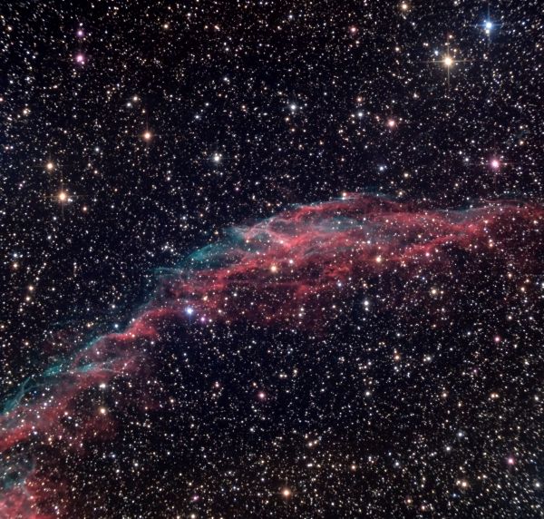 NGC 6992 (туманность Вуаль) - астрофотография