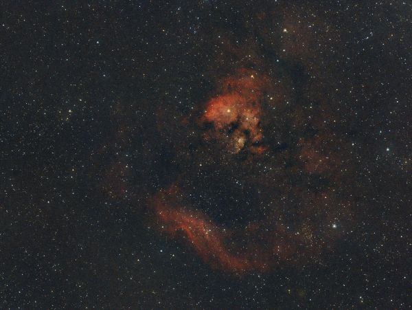 NGC 7822 - астрофотография