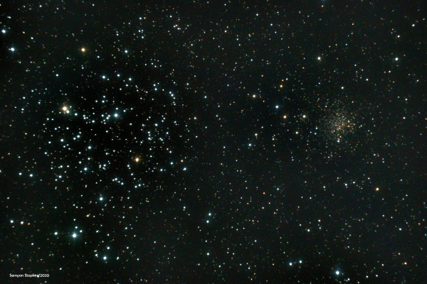 M35 plus NGC2158 (08-12-2020) - астрофотография