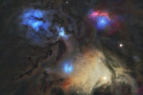 Antares & Rho Ophiuchi - Astrophotography