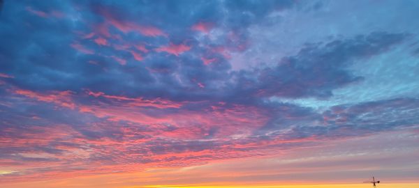 Ruby clouds - Astrophotography