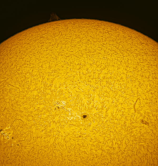 Солнце от 17.07.2023 - астрофотография