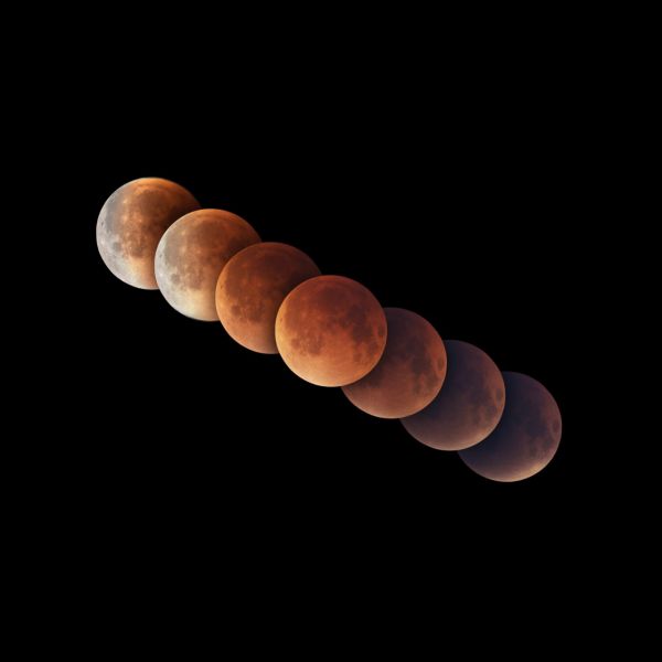Moon - lunar eclipse - Astrophotography