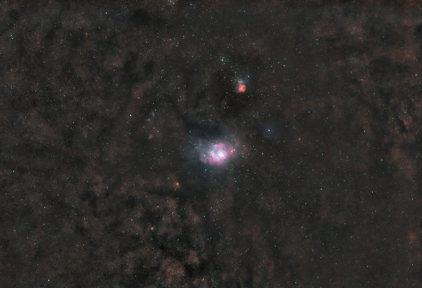 M8 and M20 - Astrophotography