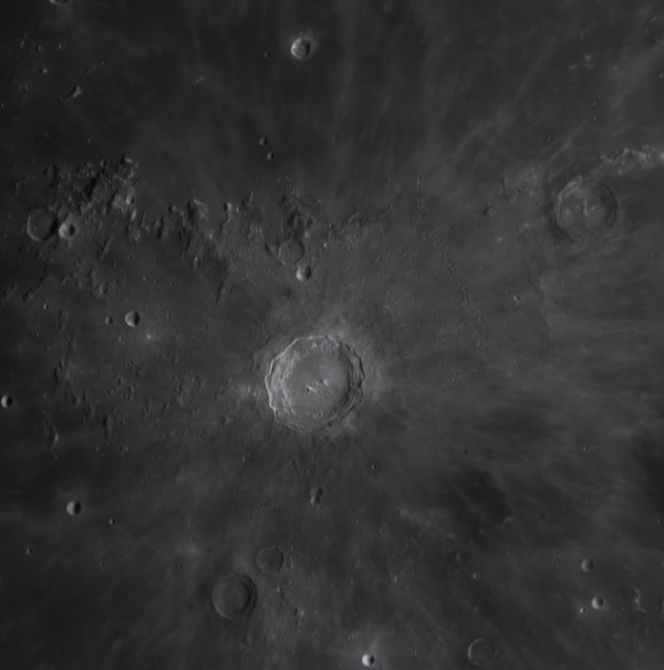 Кратер Коперник и окрестности - астрофотография