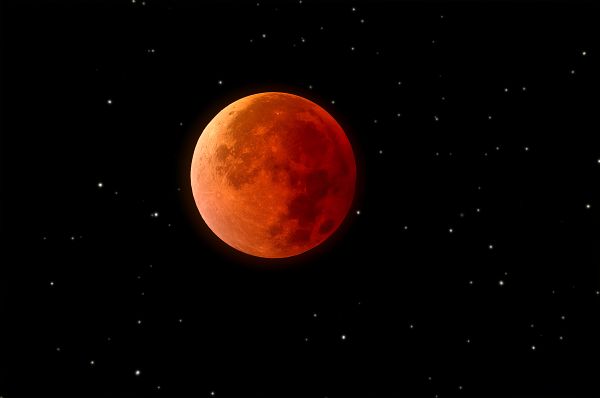 Blood Moon - астрофотография