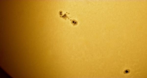 Солнце и его пятна от 27.05.2023 - астрофотография