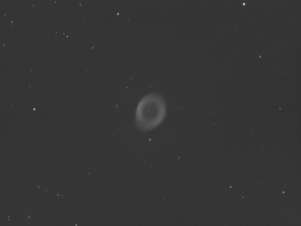 DSS M57 Star Detection problem - астрофотография