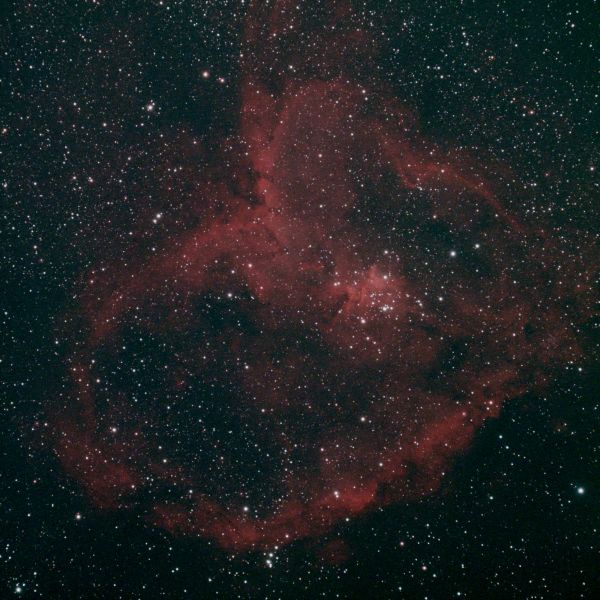 Heart nebula - астрофотография