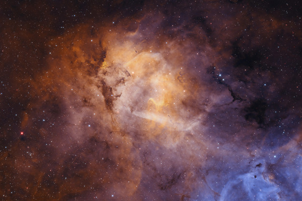 Lion nebula – SH2-132 (Crop №1) - Astrophotography