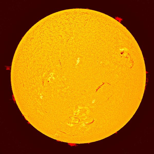 Солнце. Хромосфера - астрофотография