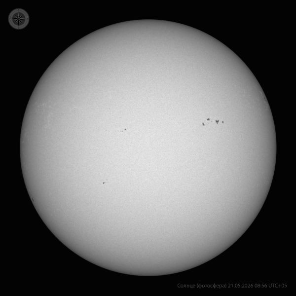 Sun 08:56 UTC+05 21.05.2026 - Astrophotography