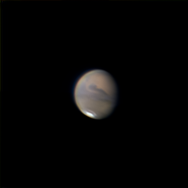 Марс 09.08.2020 - астрофотография