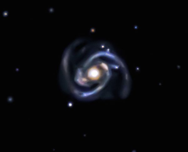 Галактика М100 - астрофотография