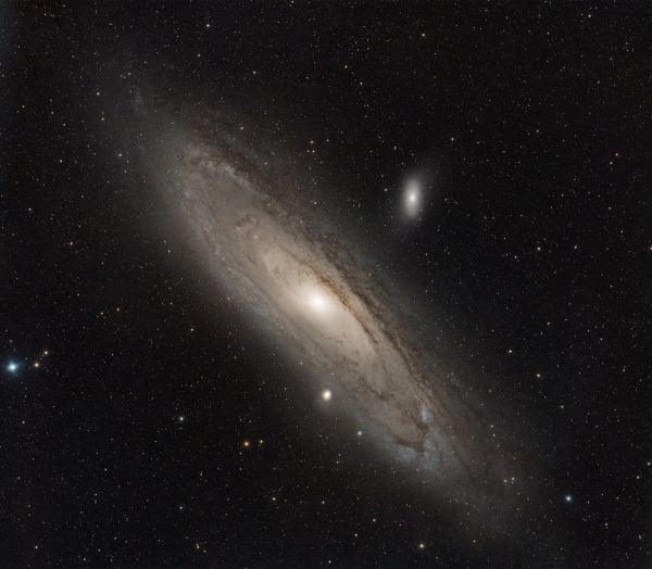 M31, Canon 6a, Synta ED80 , 2hrs - Astrophotography