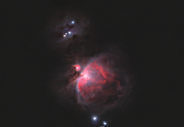 Большая туманность Ориона  - астрофотография