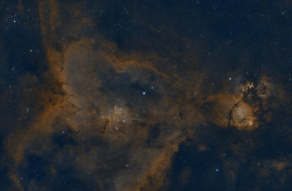 IC 1805 + IC 1795 Heart of the Fish - Astrophotography