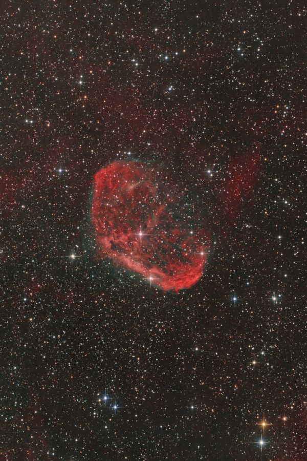 NGC6888 "Полумесяц" - астрофотография