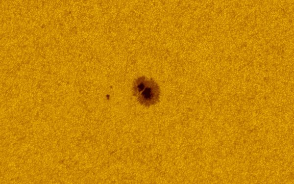 2017.09.16 Sun AR2680 (2 frames animation) - астрофотография