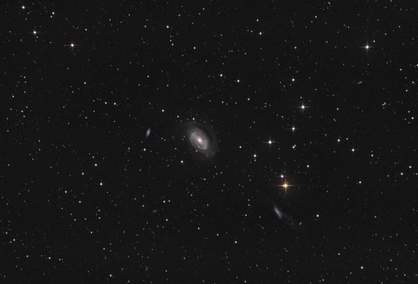 NGC 4725, NGC 4747 - астрофотография