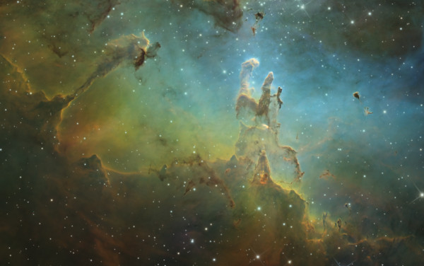 M 16 / Eagle Nebula in SHO - RGB - Astrophotography