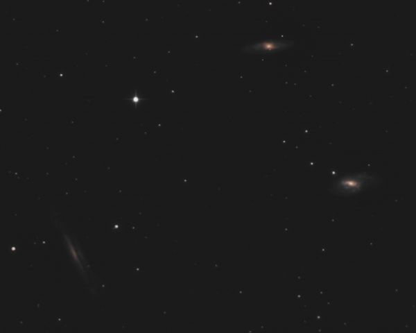 Галактики Триплет льва - 06.05_2022-(новая версия) - астрофотография