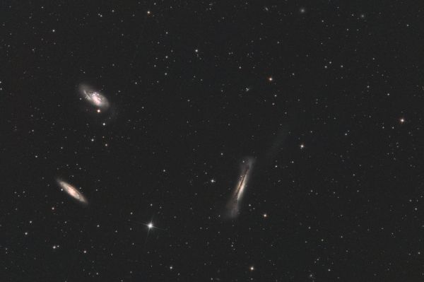 M66,M65, NGC3628 Leo Triplet - астрофотография